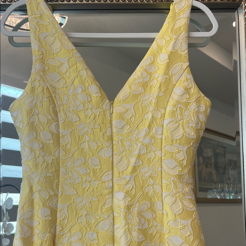 Chic Yellow Floral Maxi Dress - Picture 8 of 11